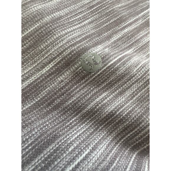 Lululemon Align Crop 21" Mini Space Dye Herringbone Heathered Black Cherry 4 - Picture 7 of 8